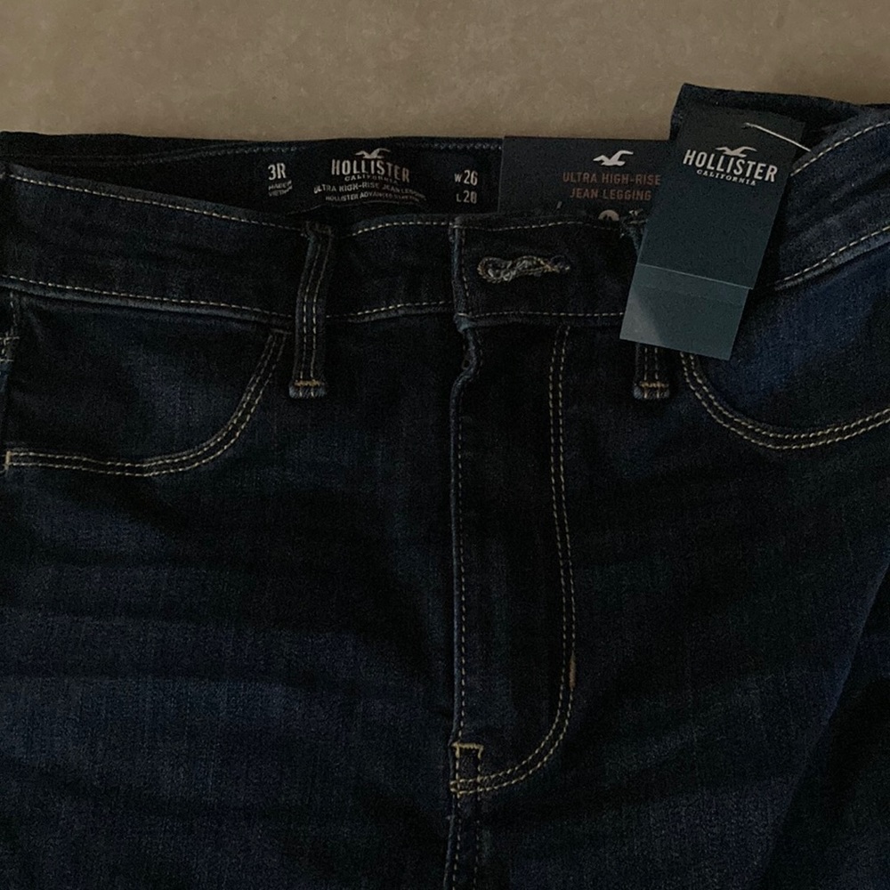 Curvy Dark wash High Rise Jeans